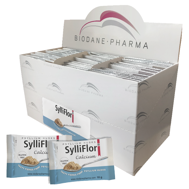 SylliFlor<sup>®</sup> Psyllium Husks<br />Calcium<br />Sachets 30 x 10 g