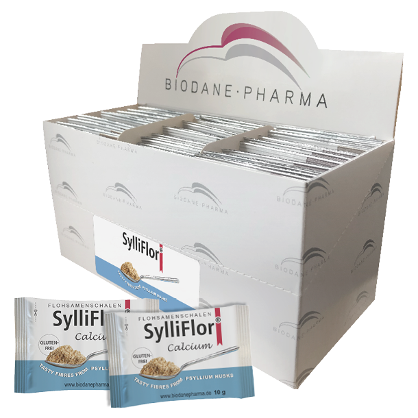 SylliFlor<sup>®</sup> Flohsamenschalen<br />Calcium<br />Dosisbriefe 30 x 10g