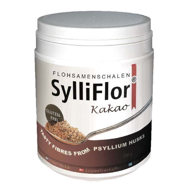 SylliFlor<sup>®</sup> Flohsamenschalen<br />Kakao<br />