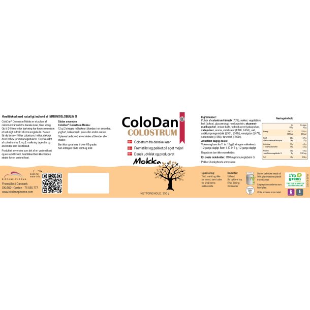 ColoDan<sup>®</sup> Colostrum Mokka