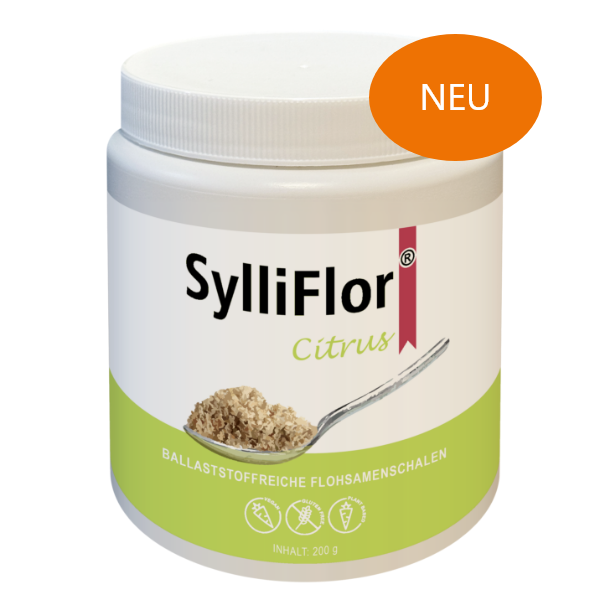 SylliFlor<sup></sup> Flohsamenschalen<br />Zitrus<br />200 g
