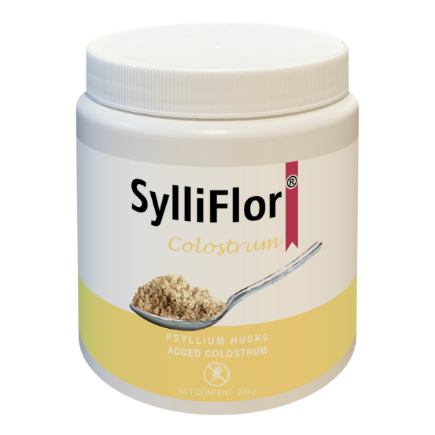 SylliFlor<sup></sup> Psyllium Husks<br />Colostrum <br />Single Pack 200 g
