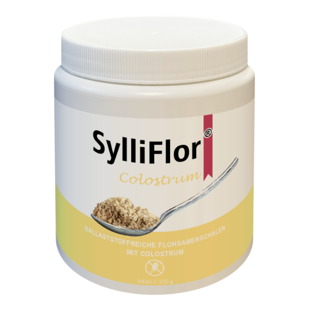 SylliFlor<sup></sup> Psyllium Husks<br />Colostrum <br />Single Pack 200 g