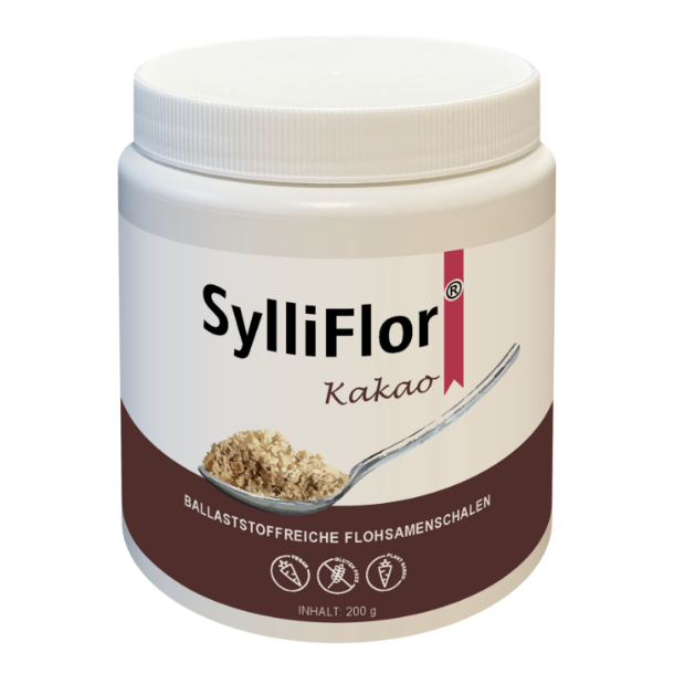 SylliFlor<sup></sup> Flohsamenschalen<br />Kakao<br />200 g
