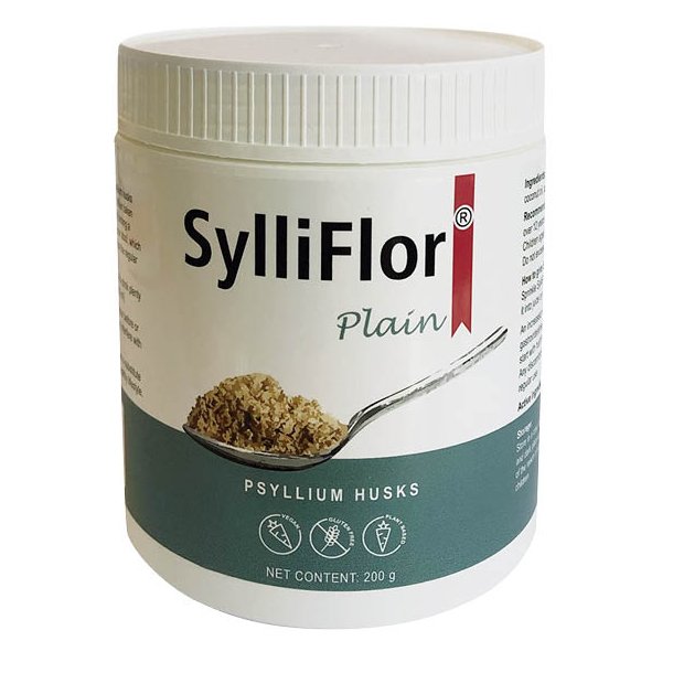 SylliFlor<sup>®</sup> Psyllium Husks<br />Plain<br />Single pack 200 g