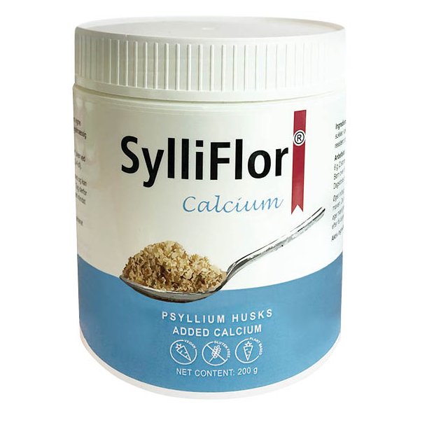 SylliFlor<sup>®</sup> Psyllium Husks<br />Calcium<br />Single pack 200 g