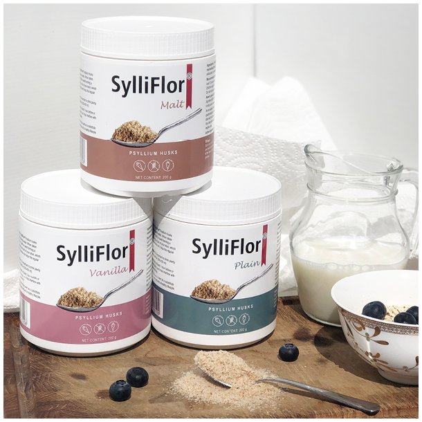 SylliFlor<sup></sup> Psyllium Husks<br />Classic<br />Multi pack 3 x 200 g